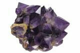 Beautiful, Purple Amethyst Crystal Cluster - Congo #148649-1